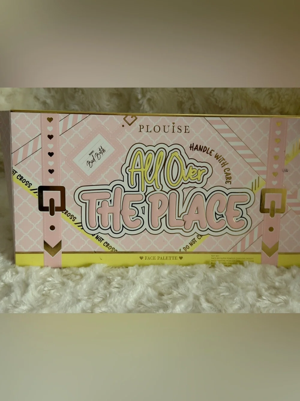 PLouise Bronzer, highlight, and contour Palettes